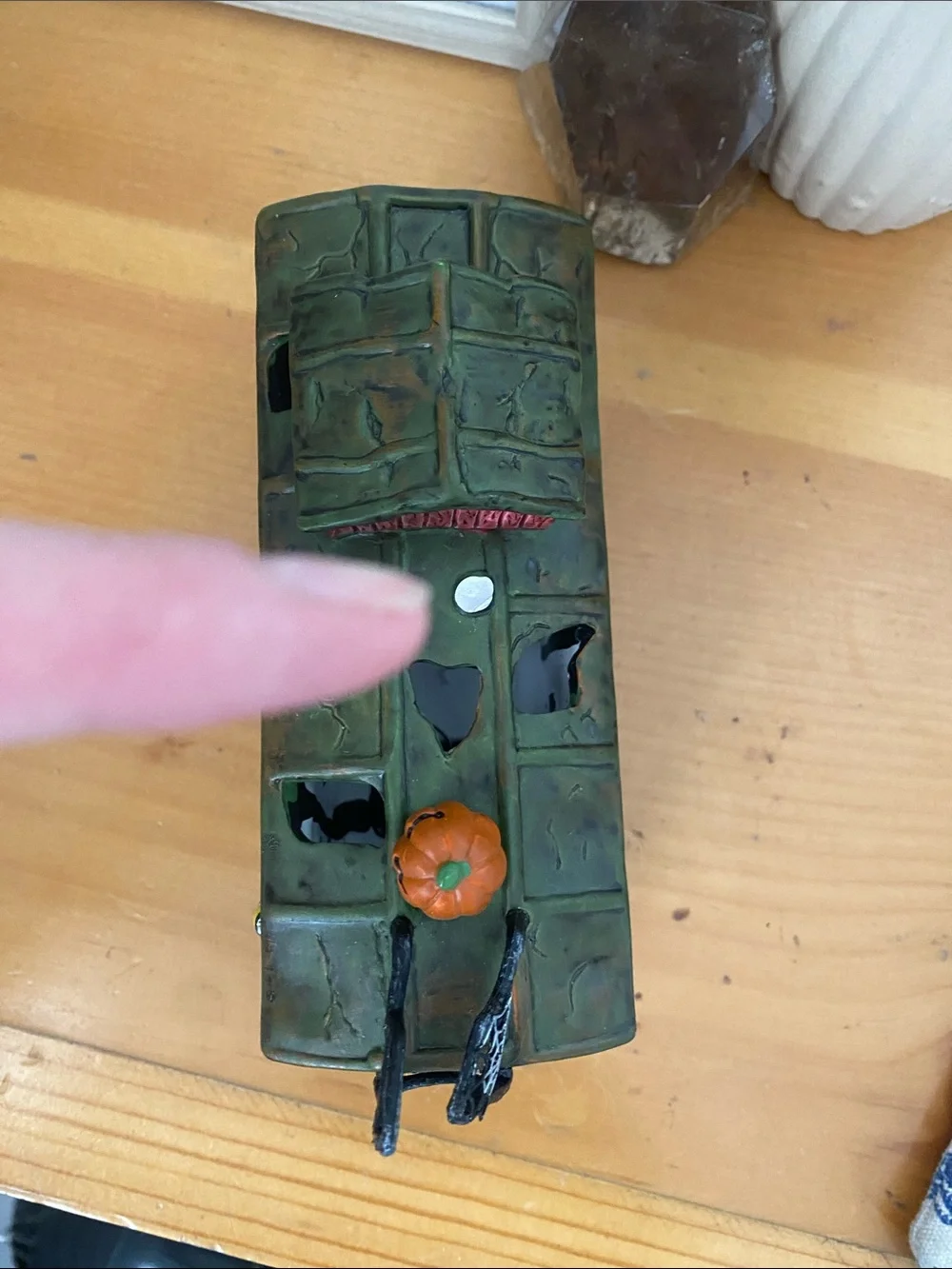 🎃 Department 56 Haunted Rails Caboose Decorative Accent Halloween